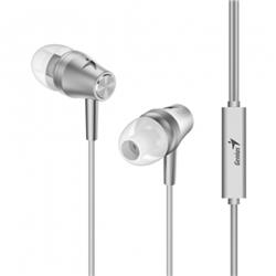 AURICULAR GENIUS HS-M360 C/MIC (IN EAR) PLATEADO